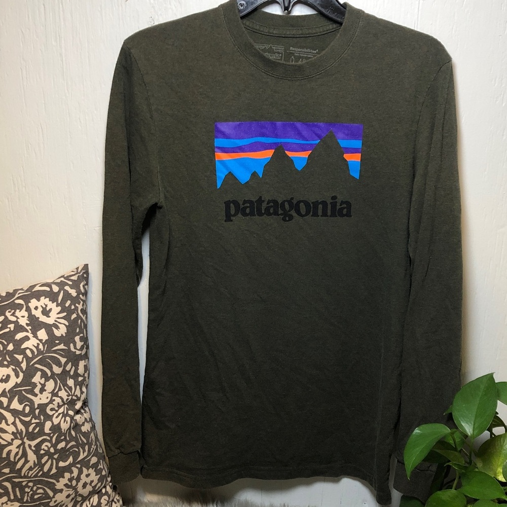 Patagonia Forest Green Long Sleeve